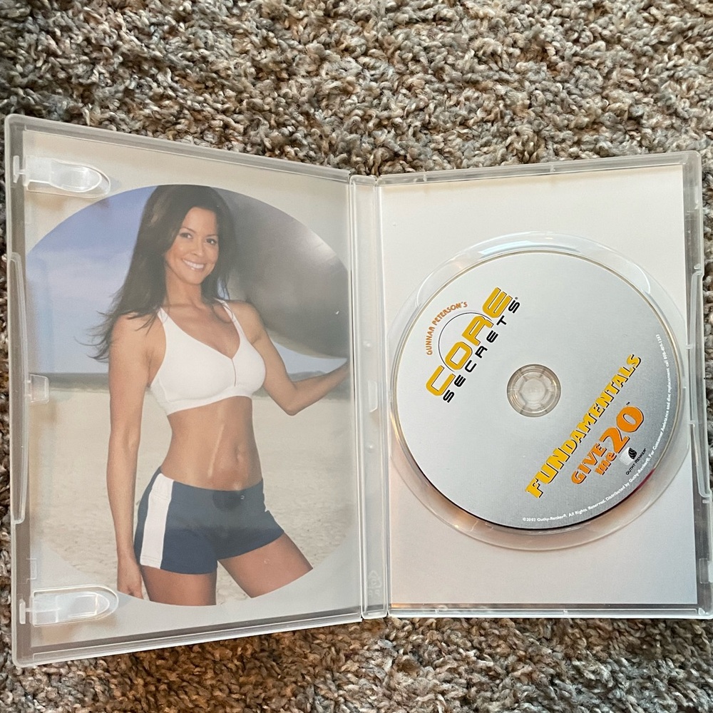 EUC Gunnar Peterson’s Core Secrets DVD including 2 pamphlets A Guide & A Journal